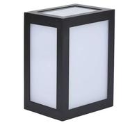 Applique d'extérieur LED 822 noire 12 W, blanc froid, 750 lm, plastique, dim. : 16 x 13 x 7 cm, IP65, V-TAC