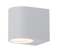 Applique d'extérieur LED à intensité variable avec télécommande, éclairage de façade, lampe de porte d'entrée, lumière de jardin blanche, RVB changeant de couleur, aluminium, 3,5 W 290 lm blanc chaud,