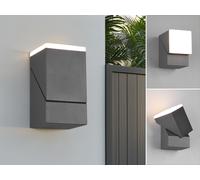 Applique d'extérieur LED AVON anthracite 7 W, blanc chaud, 800 lm, aluminium, dimensions : 16 x 9 x 10,6 cm, IP54, Trio