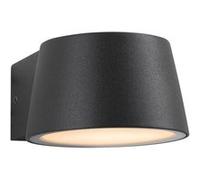 Paulmann Applique extérieure LED Capea 2200K 94713, 6W 550 lm IP44, respectueuse des insectes, Noir