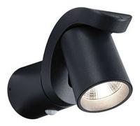 Applique D'extérieur Led Cuff Détecteur De Mouvement Crépusculaire (Ir) Ip44 76x217mm 3000k 10w 700lm 230v 70° Anthracite Aluminium