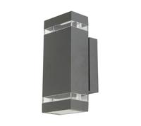 Applique d'extérieur LED FOCUS anthracite et blanc 8 W, blanc neutre 300 lm, aluminium, dimensions : 23,5 x 10,9 x 11 cm, IP44, Lutec