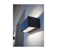 Applique d'extérieur LED GEMINI anthracite et blanc 42 W, blanc neutre 3300 lm, aluminium, dimensions : 10,8 x 12 x 30 cm, IP54, Lutec