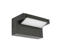 Applique d'extérieur LED Rota gris foncé 10 W, blanc neutre, 720 lm, aluminium, dimensions : 7,6 x 15 x 8,5 cm, IP54, SU-MA