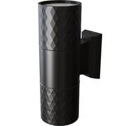 Applique d'extérieur noire haut et bas GU10 50W Bowery Maytoni
