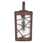 Applique d'extérieur Pescara, marron, 1xE27x60W, aluminium, dim. : 37x16x18 cm, IP44, Rabalux