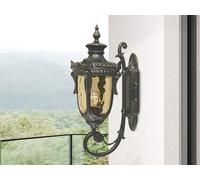 Applique d'extérieur Philadelphia, couleur bronze-ambre, 1xE27x60W, aluminium, dimensions : 52,5 x 19 x 26,5 cm, IP44, Elstead
