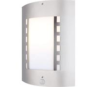 Applique d'extérieur rectangulaire en Inox - H. 30 cm - Argent