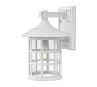 Applique d'extérieur rétro, blanc texturé, E27, 60 W, Freeport Hinkley