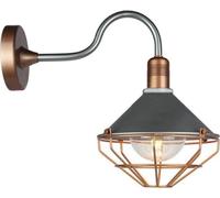 Applique d'extérieur VT-720R cuivre et argent 1xE27x40W métal dim. : 42x25x36,5 cm IP65 V-TAC