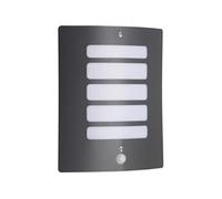 Applique e térieure avec détecteur TODD Anthracite Métal Plastique IP44