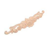 Applique en Bois Sculpté Européen Beige pour Meubles et Murs | Relief Texturé, Design Modulaire, Pose Simple, Arrangement Flexible, Usage Salon, Fond Décoratif