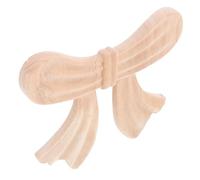 Applique en Bois Sculpté Nœud Décoratif Relief 3d Européen | Décor Mural Intérieur Chambre, Détails Raffinés, Style Romantique, Finition Kaki, Design Sophistiqué