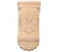 Applique en Bois Sculpté Style Européen pour Corbeaux Décoratifs