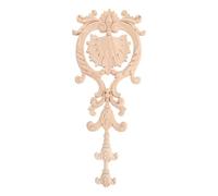 Applique en Bois Sculptée Style Européen pour Porte et Plafond