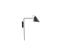 Applique en fer et laiton noir, E27, 1 ampoule - House Doctor, Club - 18x46x62 cm