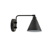 Applique en fer noir, E14, 1 ampoule - House Doctor, Game - 16x32x17 cm