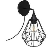 Atmosphera - Applique murale Flave - métal et cuivre - noir - D19 cm