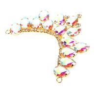 Appliqué en Verre Coloré pour Robe et Chaussures | Bricolage Artistique, Décoration de Robe de Mariée Ceinture, Ornement Créatif pour Vêtements et Chaussures