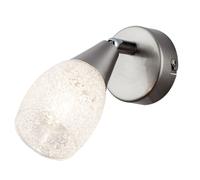 Applique en verre cristal salon salle à manger spot spot orientable