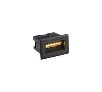 Applique encastrée ext. LED BAY S noire Nowodvorski