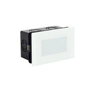 Applique encastrée façade LED 2,5W blanche IP65 4000K