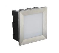 Applique encastrée façade LED 3,5W argent IP65 SU-MA