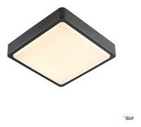 Applique et plafonnier extérieur SLV AINOS, carré, anthracite, LED, 17W, 3000K/4000K, IP65 G