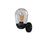 Applique ext. alu/verre noire E27 15W Kanlux Liego