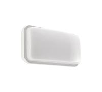 Applique ext. blanche ALBIN LED 14W 4200K IP55 Struhm