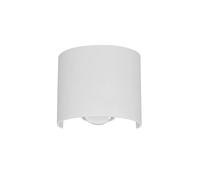 Applique ext blanche arrondie LED 2W IP54 Ortelo Italux
