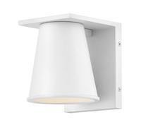 Applique ext. blanche cône GU10 8W IP44 Hinkley Hans