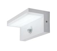 Applique ext. blanche LED 9W IP54 CCT PIR Rabalux