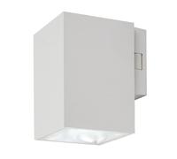 Applique ext. carrée blanche LED 9W CCT IP65 Rabalux