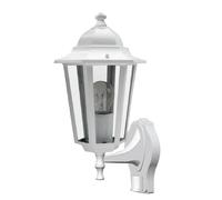 Applique ext. classique détecteur E27 blanc Velence