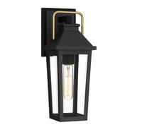 Applique ext. classique noire E27 IP44 Buckley Quoizel