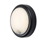 Rabalux Hitura applique murale extérieure 1x15 W blanc-noir 77028