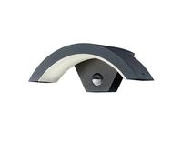 Applique ext. LED 6W détecteur OHIO anthracite Trio