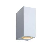 Applique ext. Lucide Zora LED 2xGU10 3000K IP44 blanc