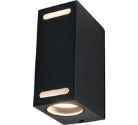 Applique ext. Nowodvorski ASSOS noire alu 2xGU10 IP54
