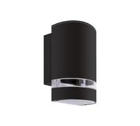 Applique ext. Struhm BRUNO noire demi-lune GU10 35W IP54