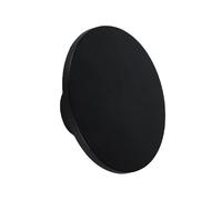 Applique ext. V-TAC 12W noire ronde IP65 4000K 1400lm