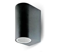 Applique ext. V-TAC GU10 alu noir haut/bas IP44 VT-7652