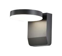 Applique ext. V-TAC LED 17W ronde noire IP65 3000K
