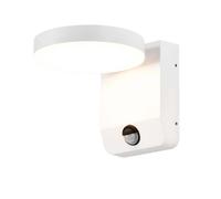 Applique ext. V-TAC VT-11020S 17W LED détecteur blanc IP65