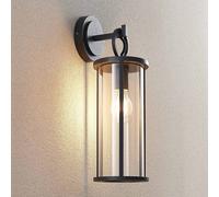Applique extérieur Emmeline Lucande, dimmable, noir, Aluminium, Moderne, Applique Exterieur