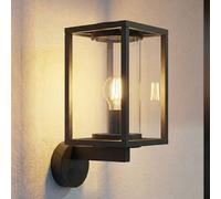 Applique extérieur Ferda Lucande, dimmable, noir, Aluminium, Moderne, Applique Exterieur