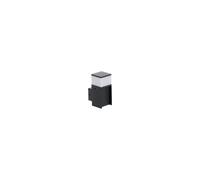 Applique extérieure 16cm noire carrée G9 IP44 Kanlux