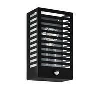 Applique extérieure A3 IP44 E27 1X60W en aluminium et acier noir 170x0x295mm