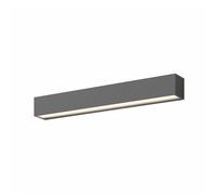 Applique extérieure ampoules LED - Lucande - lampe murale extérieure - Aluminium - anthracite transparent satiné
